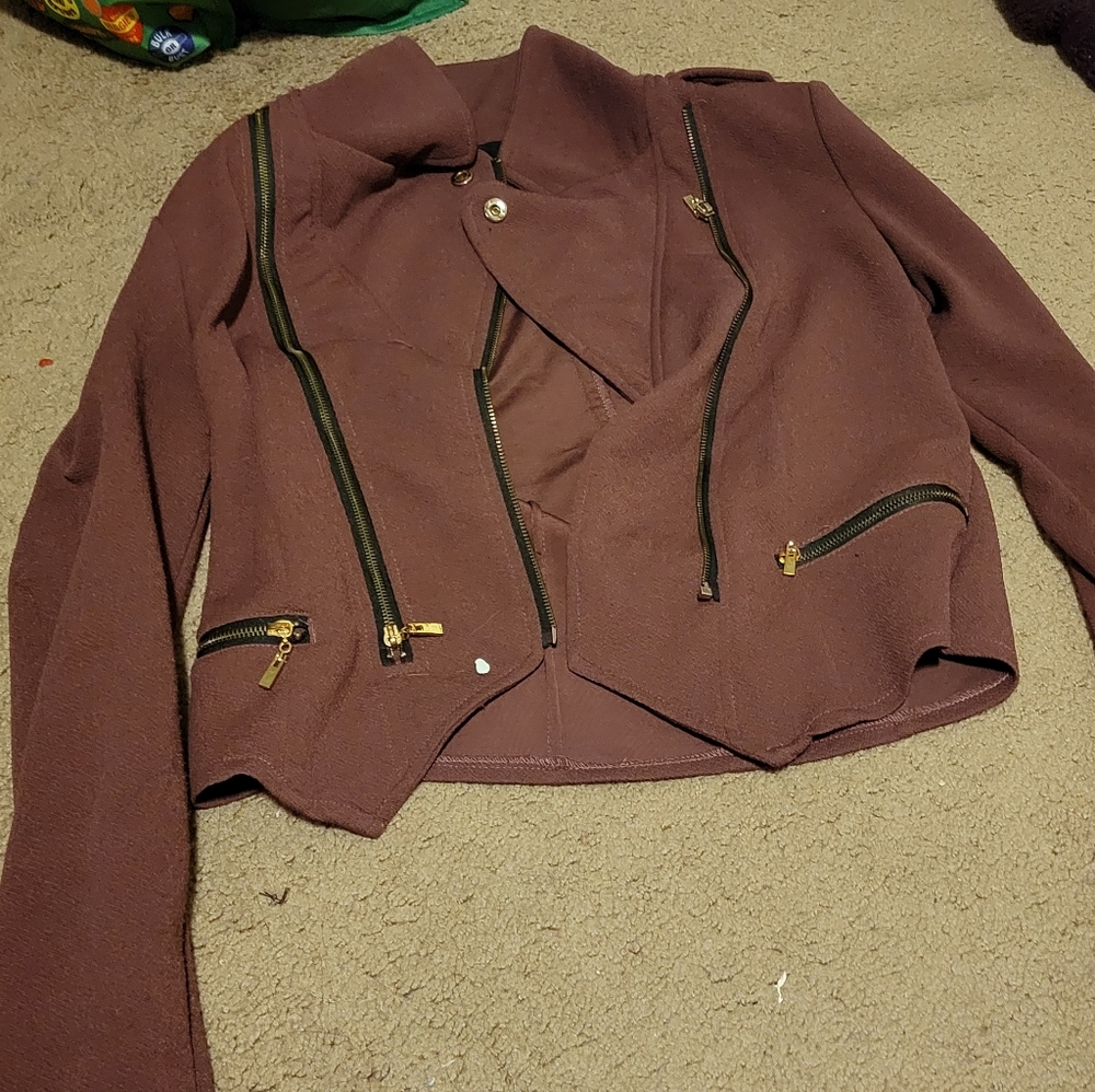 Active USA Maroon Jacket